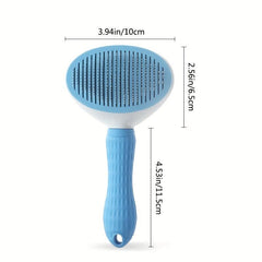Self Cleaning Slicker Brush for Dog Cat Bunny Pet