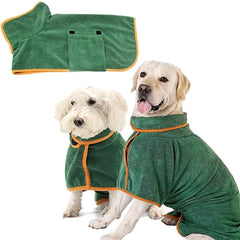 Quick Drying Microfiber Pet Hooded Bath Towel