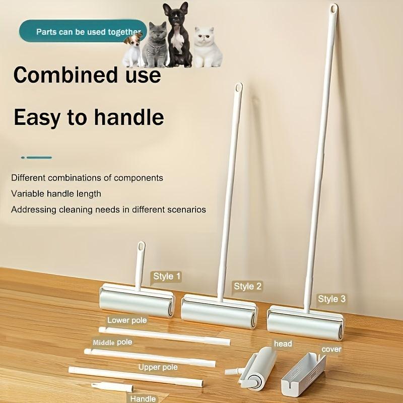 Long Handle Pet Roller Hair Remover For Dog Cat