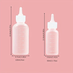 Pet Nursing Bottle 50-120ml Cats/Dogs Milk Feeding Silicone Nipple Supplies