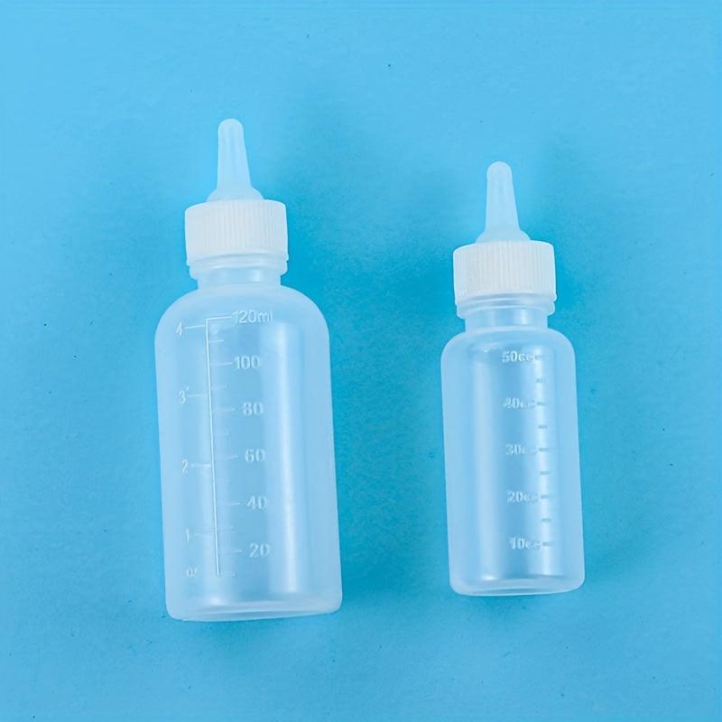 Pet Nursing Bottle 50-120ml Cats/Dogs Milk Feeding Silicone Nipple Supplies