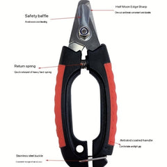 Pet Nail Clipper For Dog And Cat Stainless Steel Nail Clipper