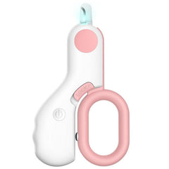 LED Pet Nail Clippers with Hidden Nail File