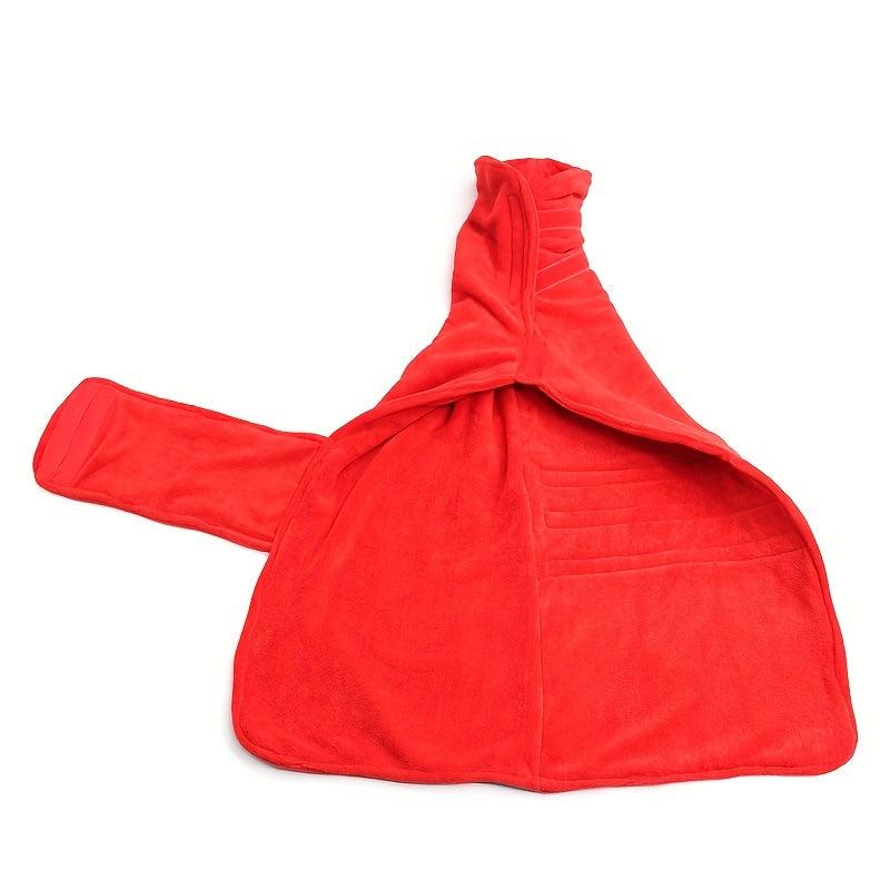 Microfiber Dog Bath Towel Water Absorbent Quick drying Pet Hooded Bath Towel