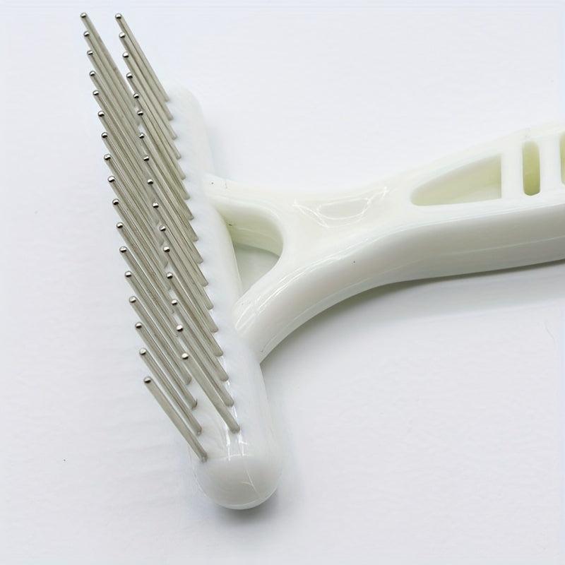 2 in 1 Pet Grooming Tool Comb and Slicker Brush for Cats Dogs