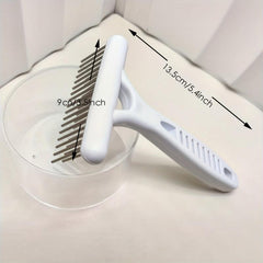 2 in 1 Pet Grooming Tool Comb and Slicker Brush for Cats Dogs