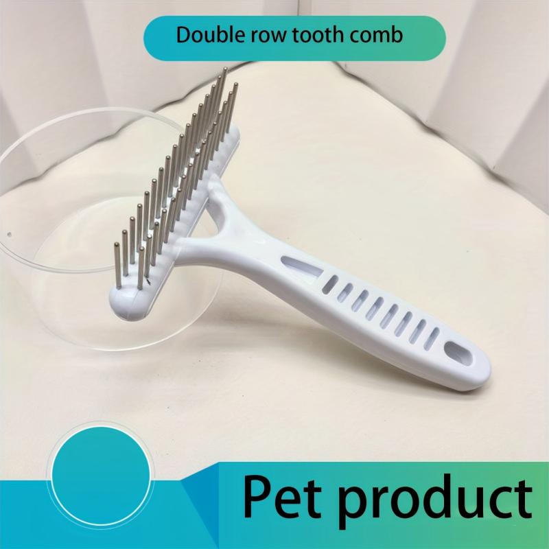 2 in 1 Pet Grooming Tool Comb and Slicker Brush for Cats Dogs
