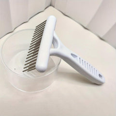 2 in 1 Pet Grooming Tool Comb and Slicker Brush for Cats Dogs