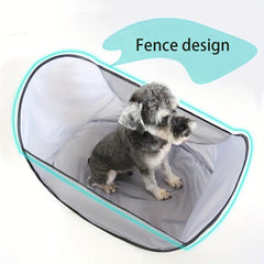 Pet Grooming Hair Cutting Bib for Dogs and Cats