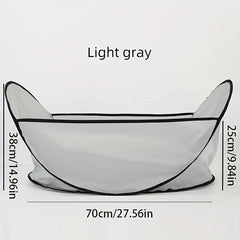Pet Grooming Hair Cutting Bib for Dogs and Cats