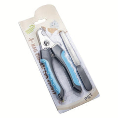 Large Dog Nail Clippers - Claw Nail Cutter for Thick Nails - Nail File Included