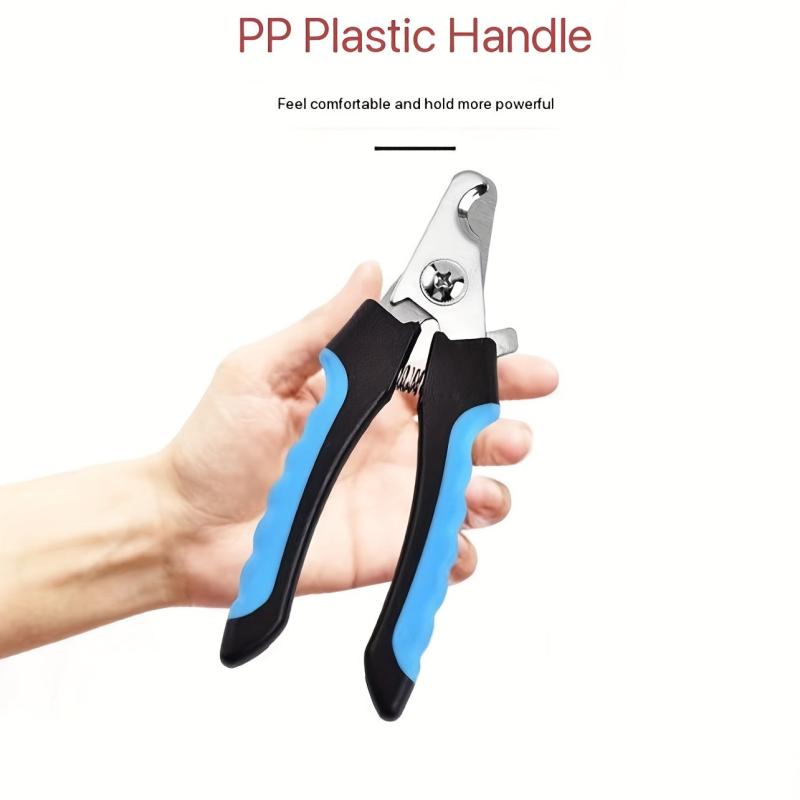 Large Dog Nail Clippers - Claw Nail Cutter for Thick Nails - Nail File Included