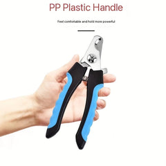 Large Dog Nail Clippers - Claw Nail Cutter for Thick Nails - Nail File Included
