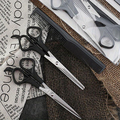 Dog Hair Cutting Kit Scissors Set with Thinning Shears & Comb