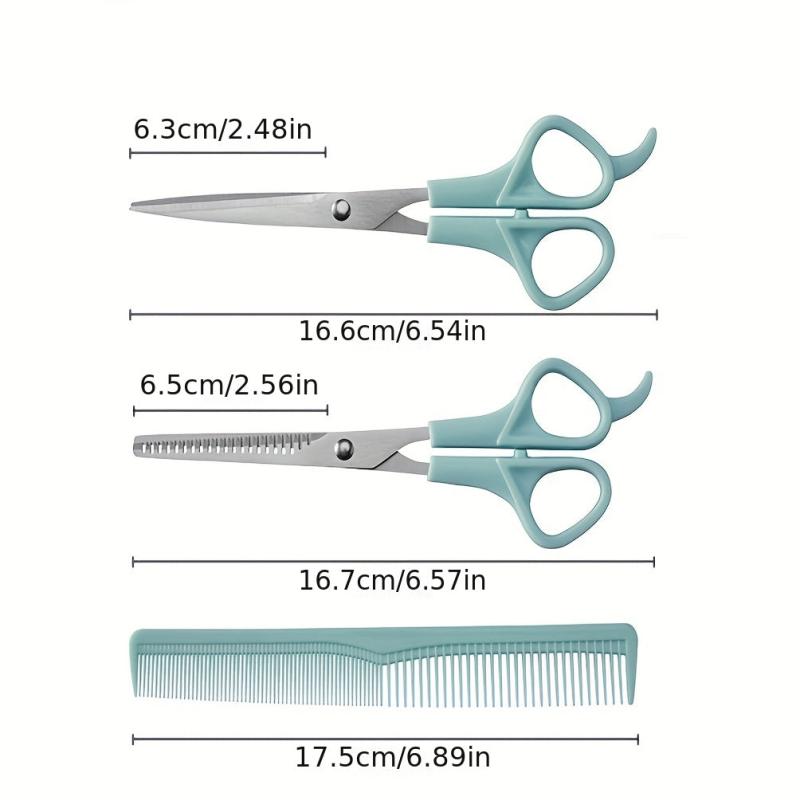 Dog Hair Cutting Kit Scissors Set with Thinning Shears & Comb