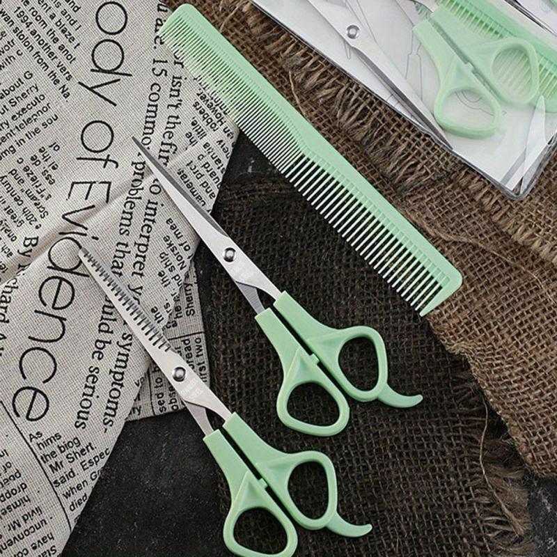 Dog Hair Cutting Kit Scissors Set with Thinning Shears & Comb