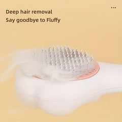 2 in 1 Pet Hair Removal Comb and Massager for Dogs and Cats