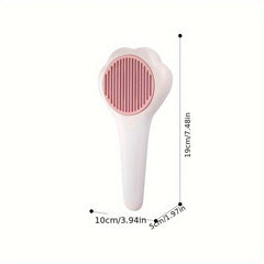 2 in 1 Pet Hair Removal Comb and Massager for Dogs and Cats