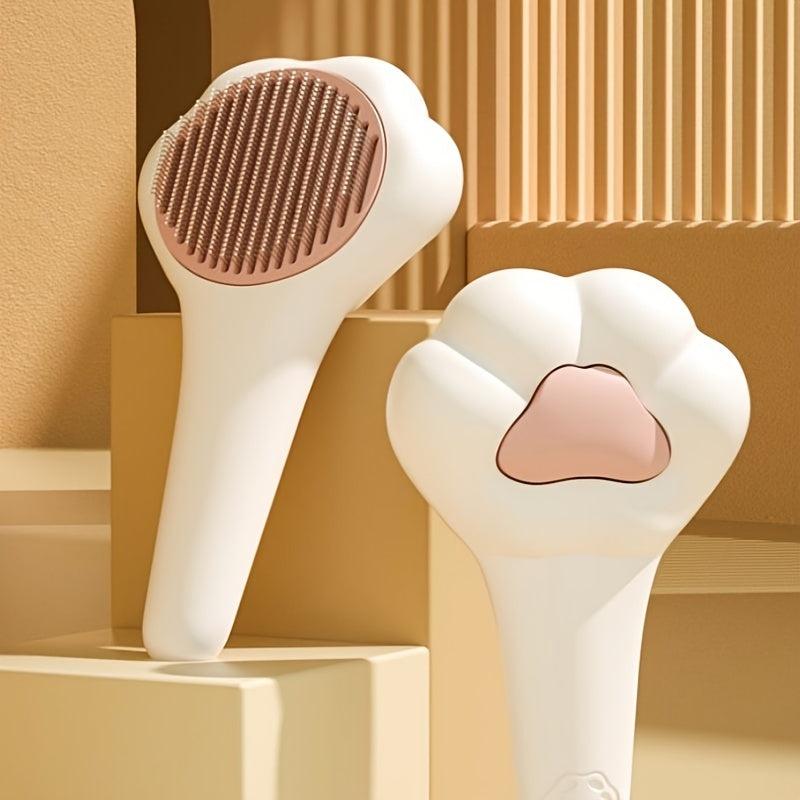 2 in 1 Pet Hair Removal Comb and Massager for Dogs and Cats