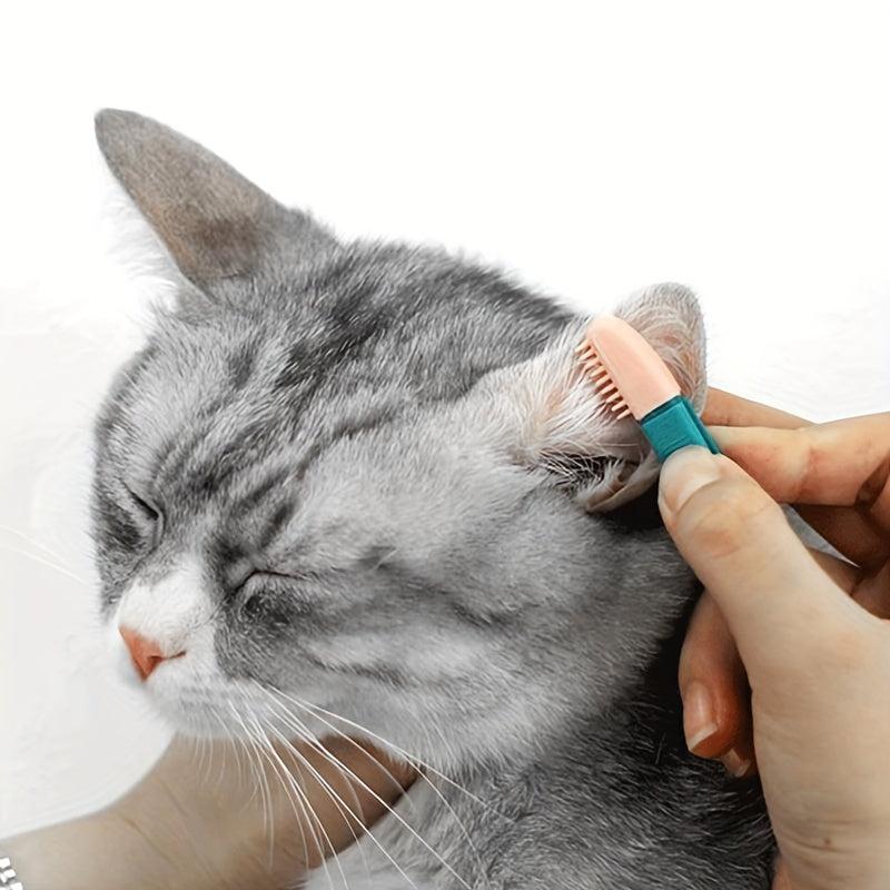 Silicone Cat Tear Stain Brush - Pet Eye Comb Brush