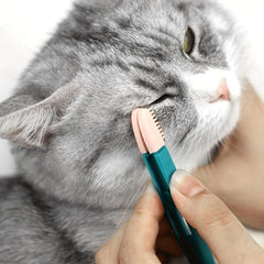 Silicone Cat Tear Stain Brush - Pet Eye Comb Brush