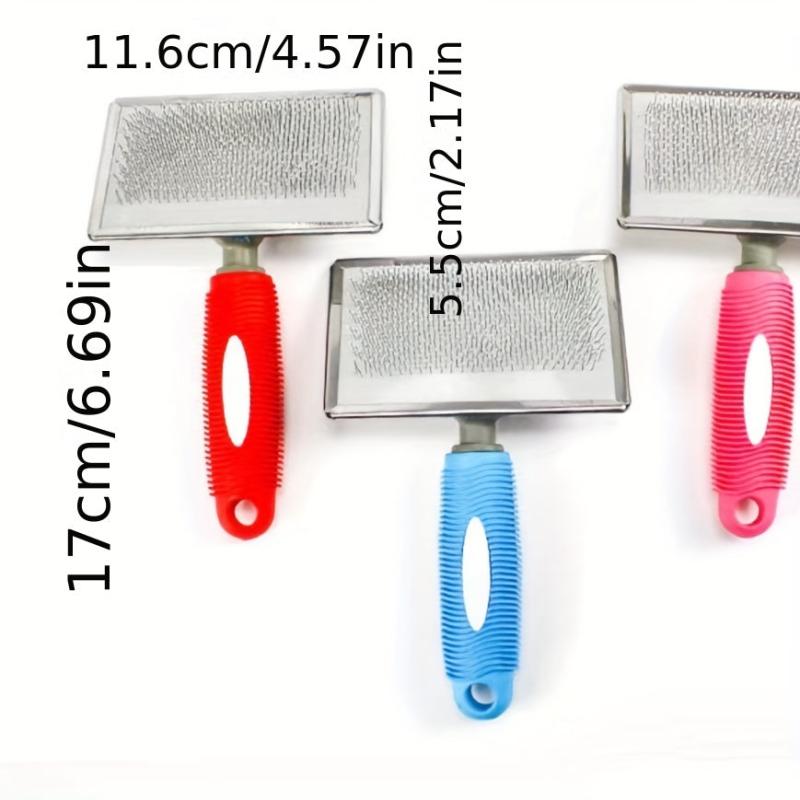 Self Cleaning Dog Brush Cat Brush Long Short Haired Pets Grooming Indoor Cats