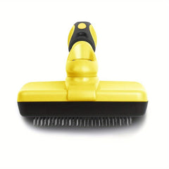 2-in-1 Pet Grooming Brush & Hair Removal Tool for Cats & Dogs - Reduces Shedding