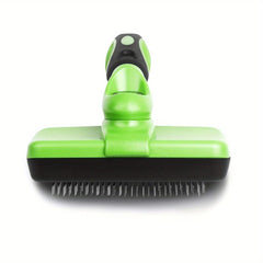 2-in-1 Pet Grooming Brush & Hair Removal Tool for Cats & Dogs - Reduces Shedding