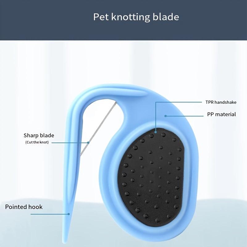 2pcs Pet Grooming Tools Open Knot Comb Dogs Cats Hair Cleaning