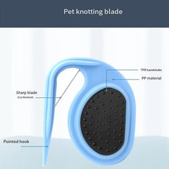 2pcs Pet Grooming Tools Open Knot Comb Dogs Cats Hair Cleaning
