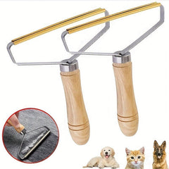 Gentle Pet Hair Remover Brush for Cats and Dogs