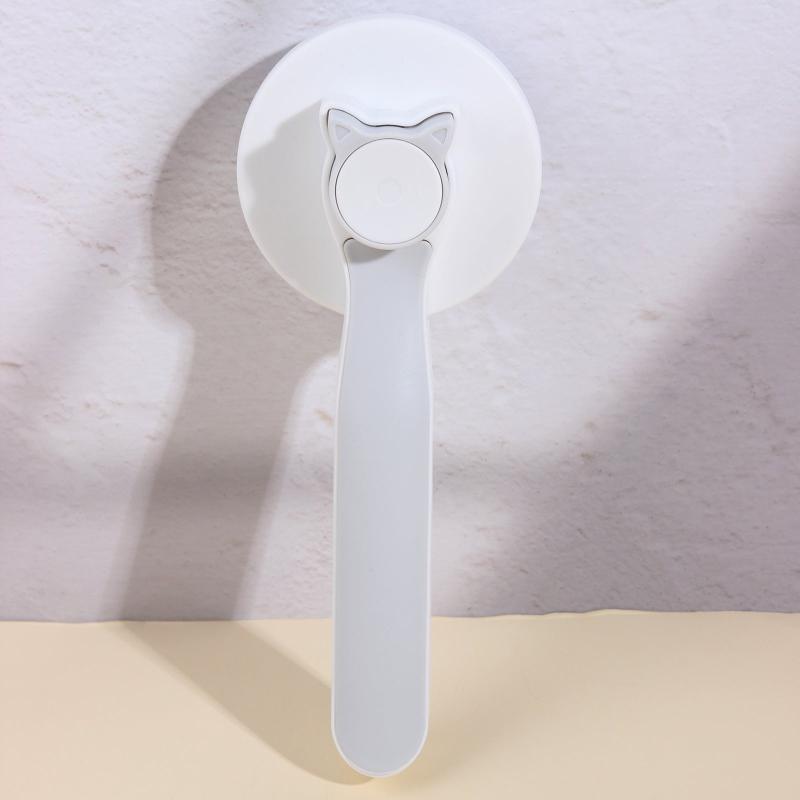 Cat Dog Hair Remover Comb Shedding Tool Gentle Grooming Ergonomic Cat Head Shape