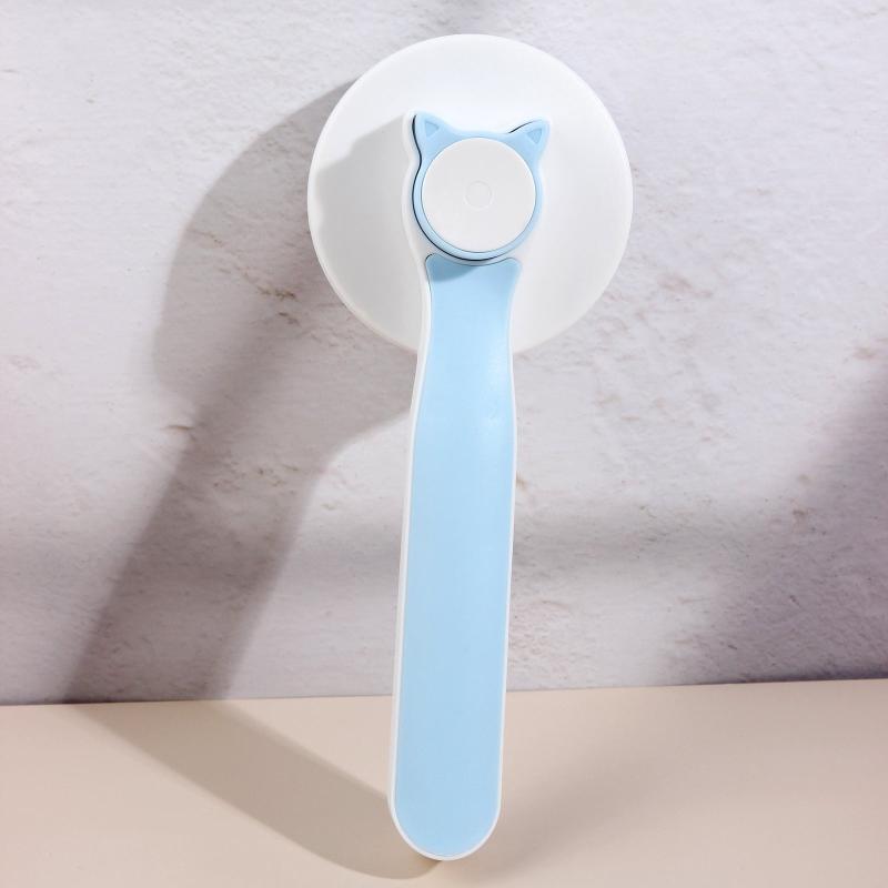 Cat Dog Hair Remover Comb Shedding Tool Gentle Grooming Ergonomic Cat Head Shape