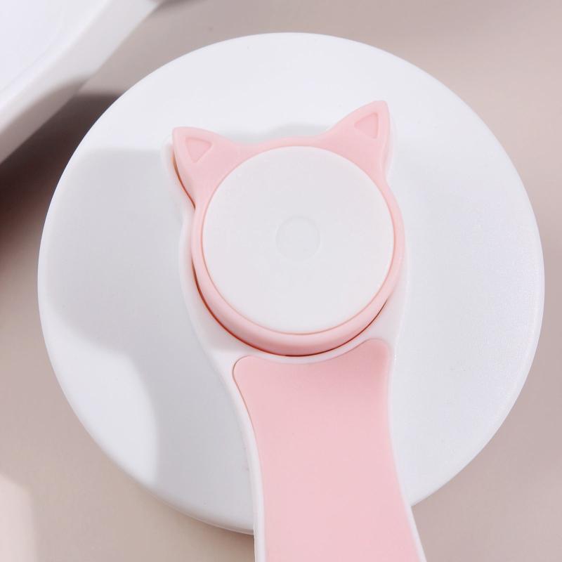Cat Dog Hair Remover Comb Shedding Tool Gentle Grooming Ergonomic Cat Head Shape