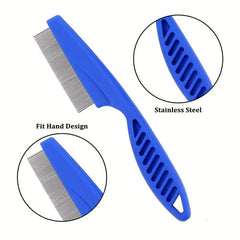 6pcs Pet Grooming Comb Kit for Cats and Dogs