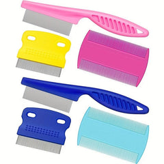 6pcs Pet Grooming Comb Kit for Cats and Dogs