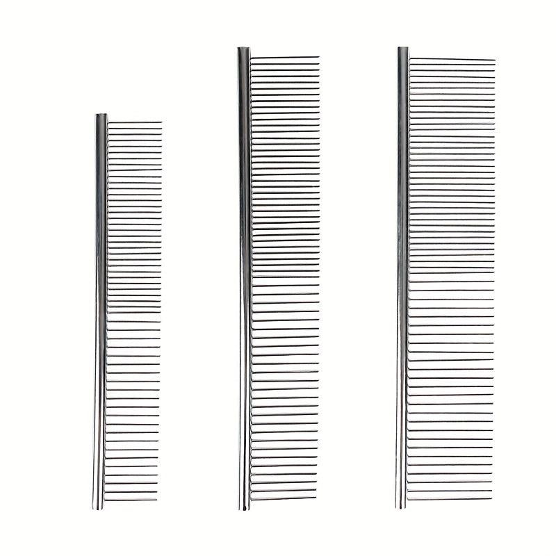 Pet Stainless Hair Removal Straight Comb Undercoat Hair Removal Comb