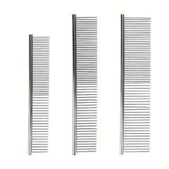 Pet Stainless Hair Removal Straight Comb Undercoat Hair Removal Comb