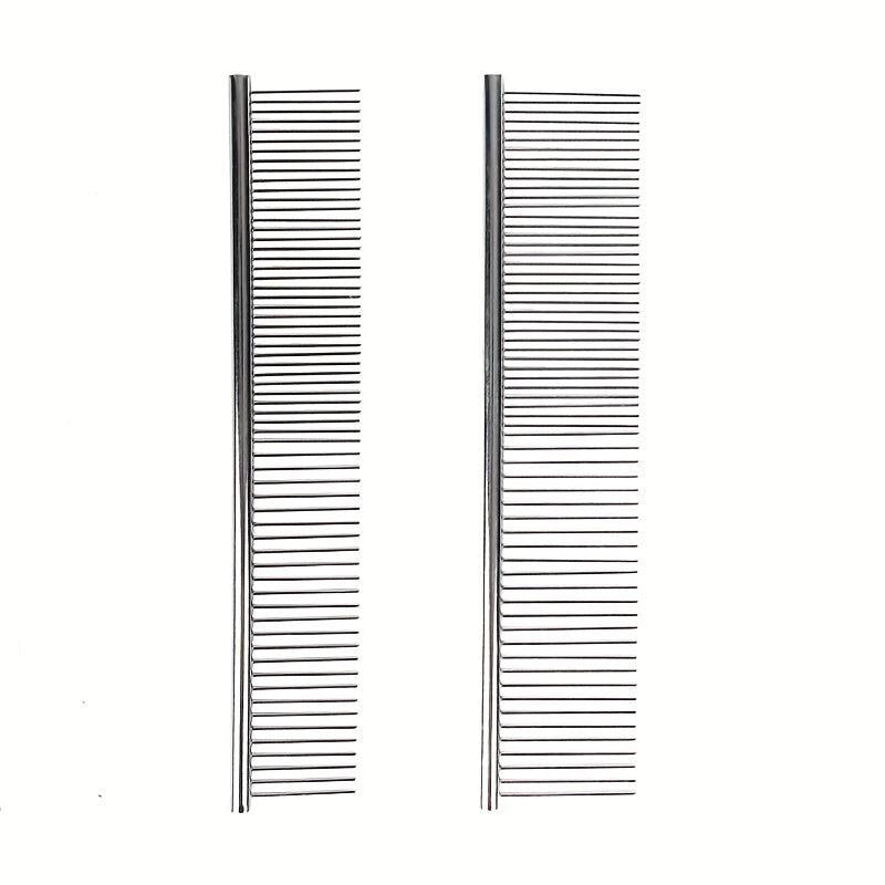 Pet Stainless Hair Removal Straight Comb Undercoat Hair Removal Comb