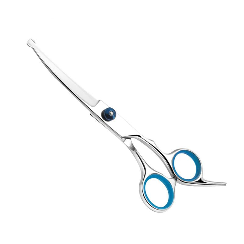 6 Inch Up Curved Pet Grooming Scissors with Round Head
