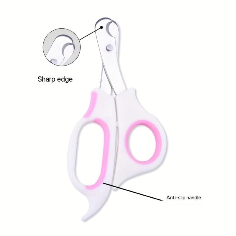 Stainless Steel Cat Nail Clipper Claw Trimmer For Cat Grooming