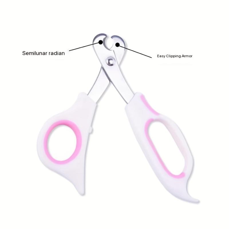 Stainless Steel Cat Nail Clipper Claw Trimmer For Cat Grooming
