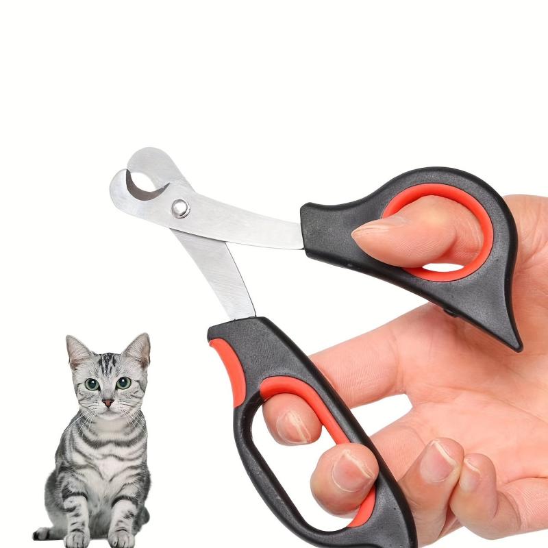 Stainless Steel Cat Nail Clipper Claw Trimmer For Cat Grooming