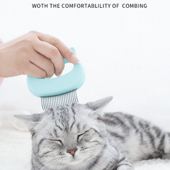 Pet Hair Removal Shell Comb Float Hair Removal Slicker Brush