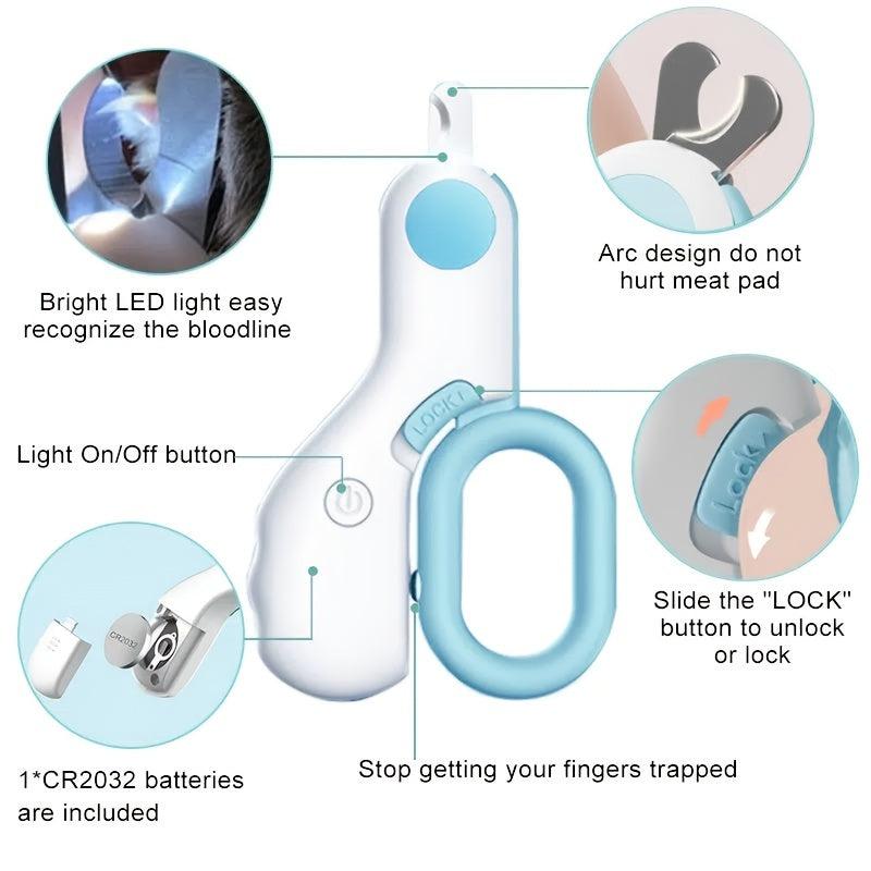 Professional Cat & Small Dog Nail Clippers for Trimming Claws