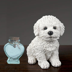 Pet Fur Memorial Keepsake Urn to Preserve Your Beloved Pet's Fur Forever