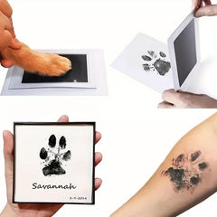Pet Paw Print Ink Pad for Dogs and Cats - Create Lasting Memories