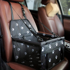 Foldable Dog Car Seat Carrier Washable Oxford Fabric for Cats Small Dogs