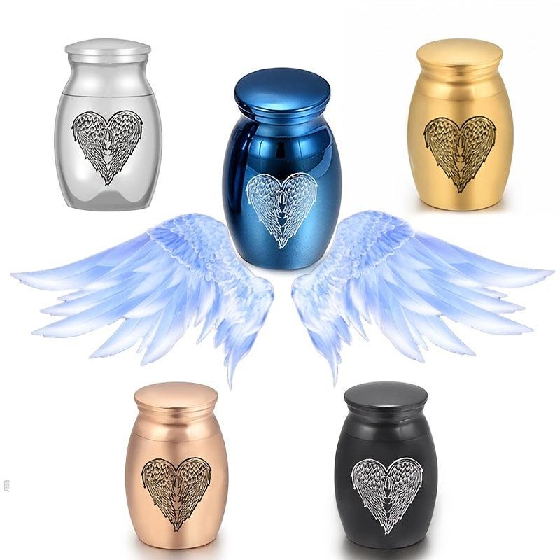 Angel Wings Pet Cremation Urns for Ashes - Cat Dog Funeral Urns