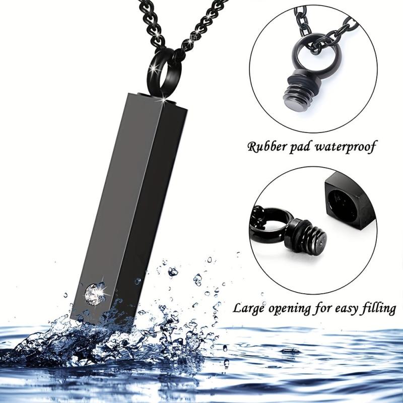 Heart Urn Necklace for Ashes Cremation Jewelry